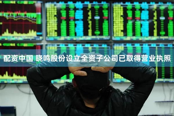 配资中国 晓鸣股份设立全资子公司已取得营业执照